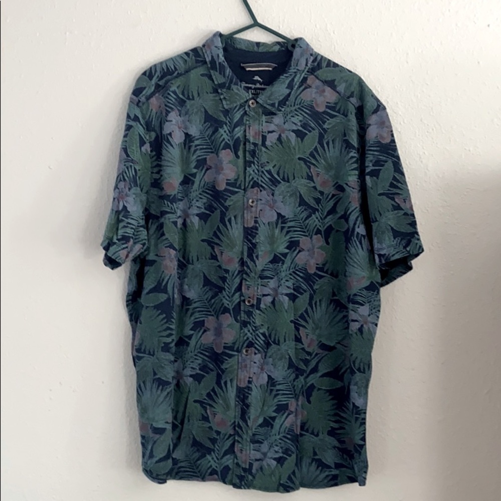 Tommy Bahama Short Sleeve Button Down Shirt XXL